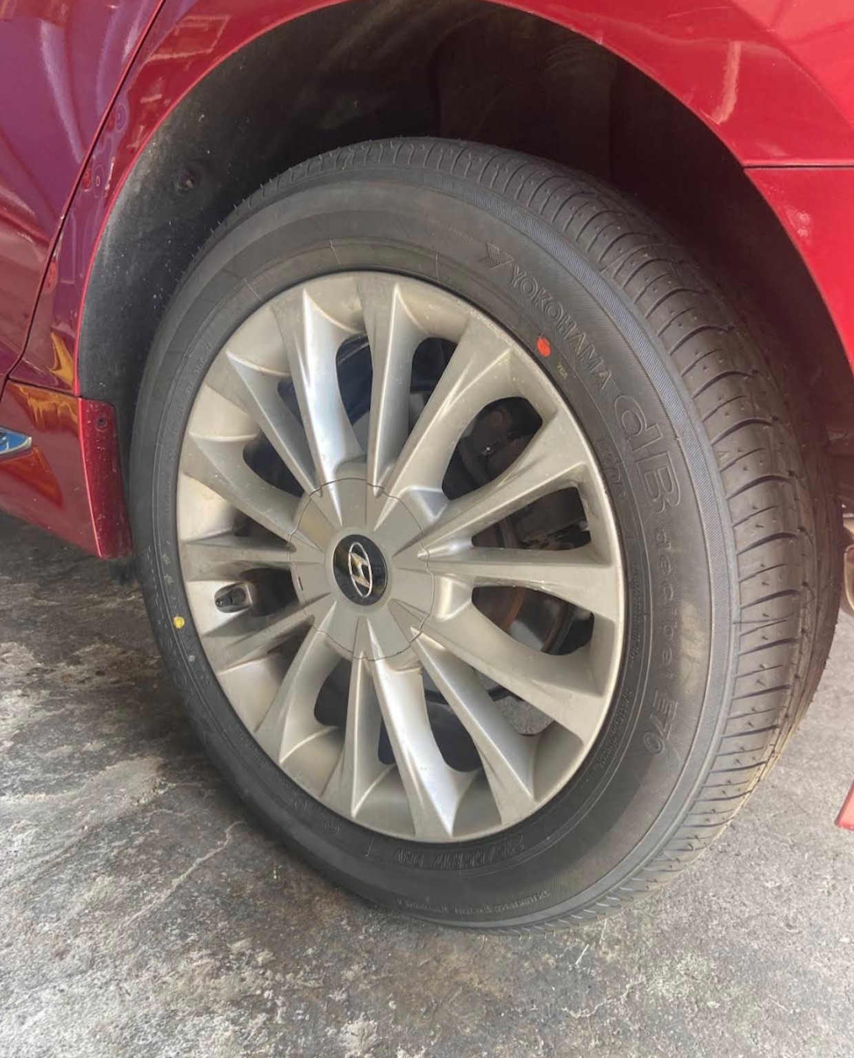 Mobile tyre service